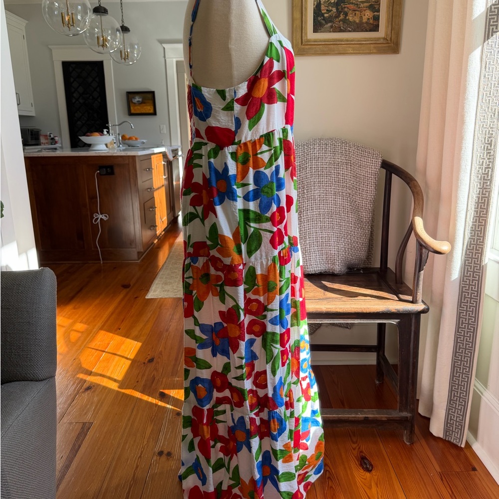 Skies Are Blue Floral Maxi Dress - Picture 3 of 10